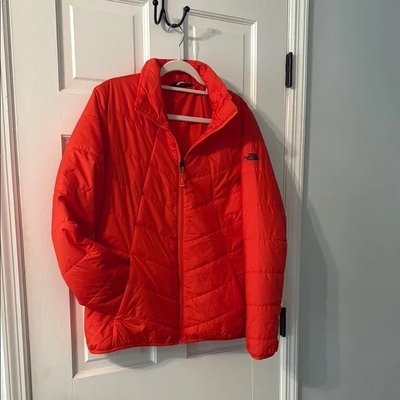 Orange TNF Puffer Jacket - Picture 4 of 7